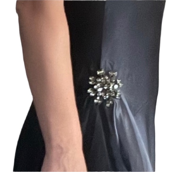 Juan Carlos Pinera Silk Dress with High Slit - Picture 4 of 5